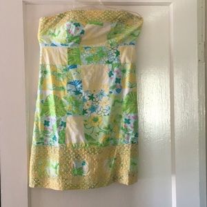 Lilly Pulitzer Strapless Dress